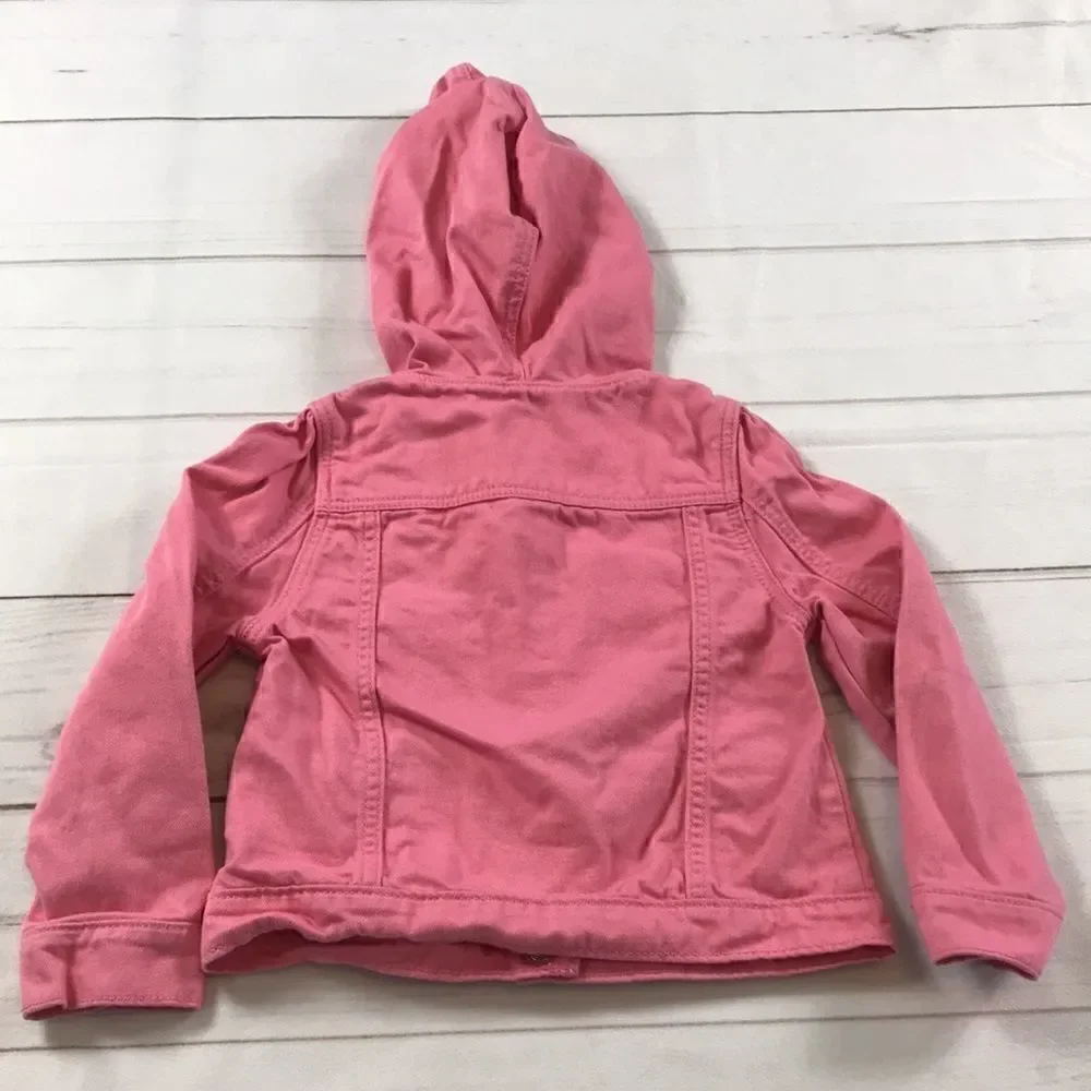Gap Girl's Denim Hooded Jacket